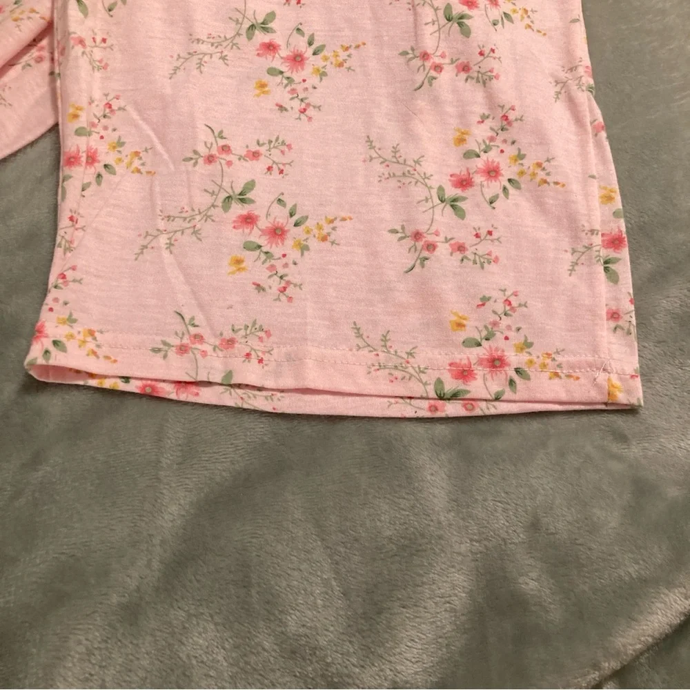 NWOT Blair Pajama Top and Cropped Bottoms Set Size L